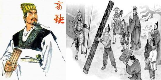 历史故事商鞅舌战群儒徙木为信推行变法但赴秦前却险些被杀