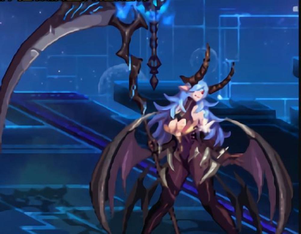 超时空之战里的是魅妖公主,身为魅魔嘛,大家都知道她的厉害,就是基本