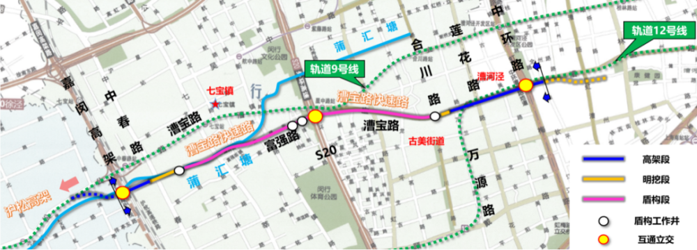 沪松公路高架公示图片
