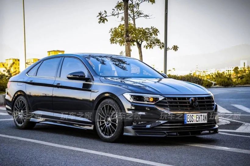 大众新速腾改装升级案例 买菜车化身绞牙战士