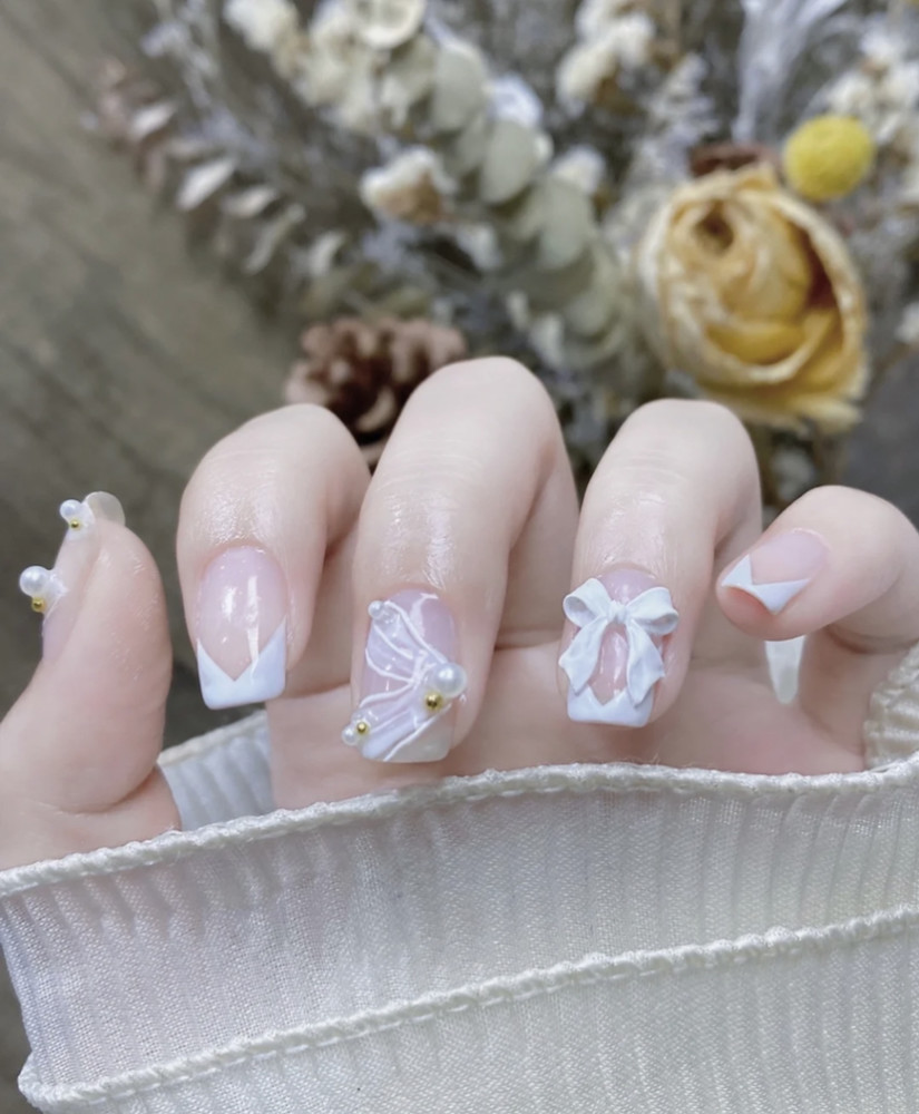 美甲仙女必备芭蕾舞鞋款美甲如何做