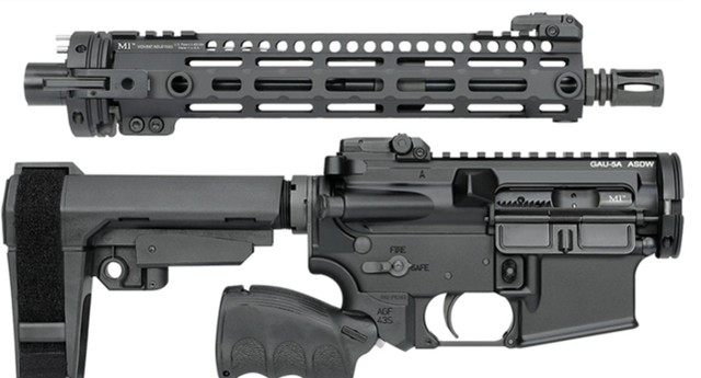 m4魔改成救生枪 美军飞行员专用 不光容易携带 200