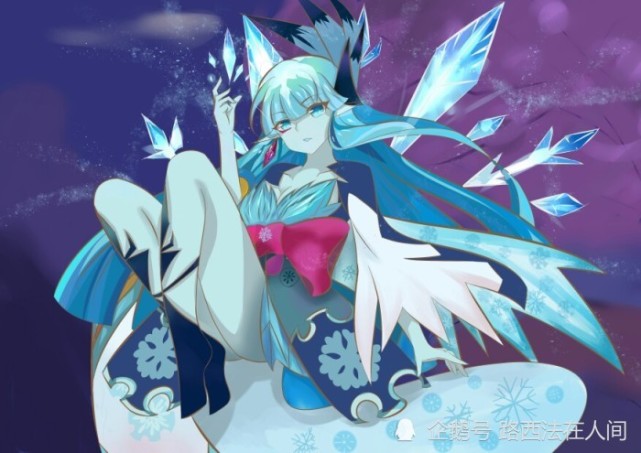 动漫中美丽可爱的雪女,原型是传说中残忍又美艳的妖怪|雪姬|动漫|奴良