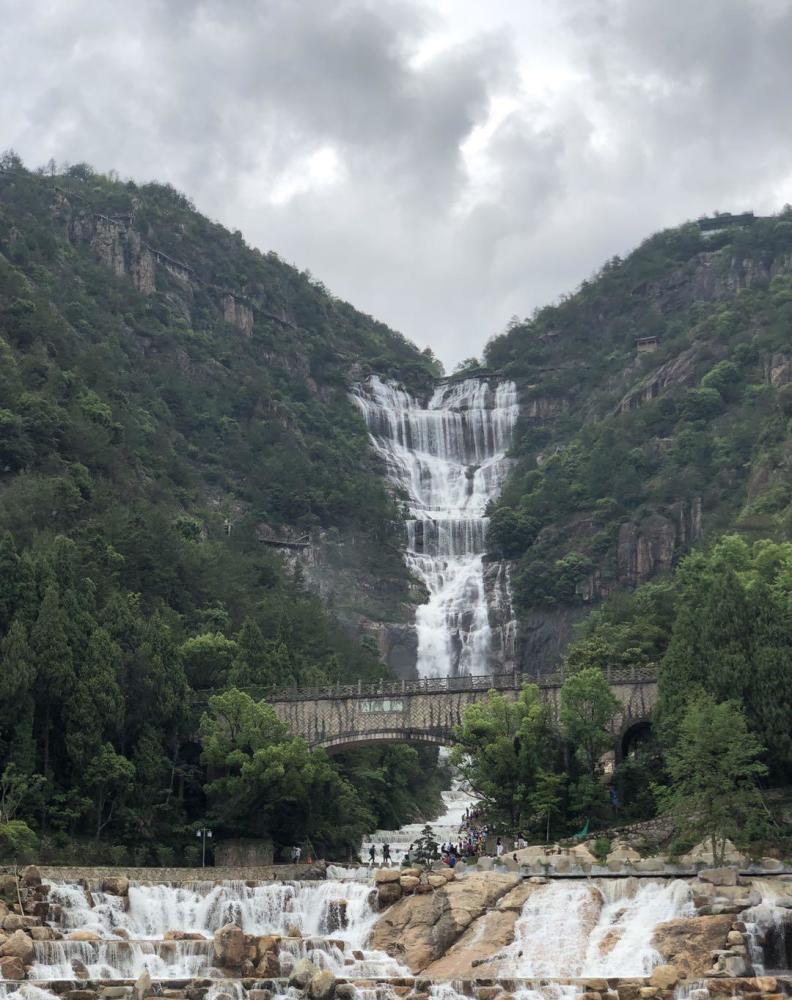 全国瀑布之最——天台山大瀑布