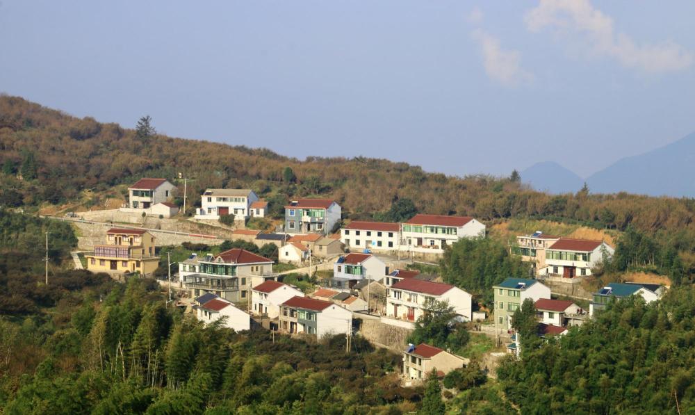 四明山地质公园四明山深处最佳观景台