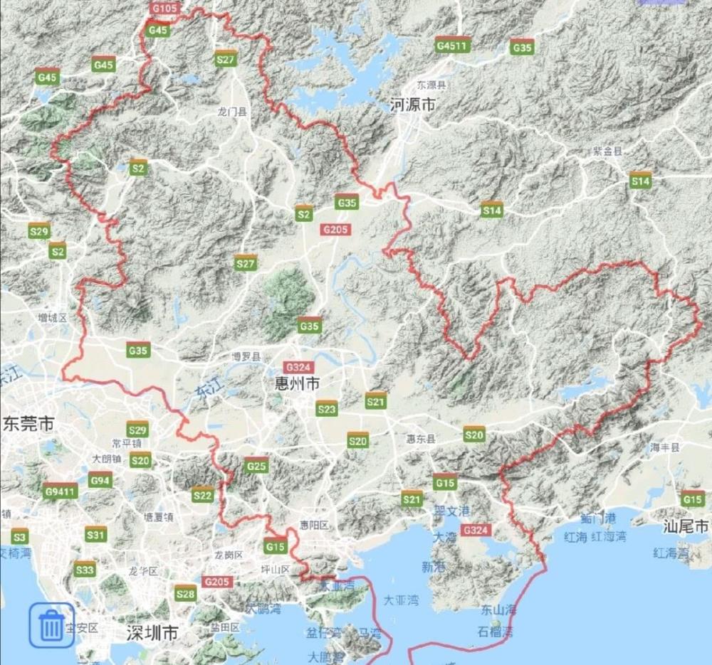 全国占地面积排行_惠州市2区3县,建成区面积排名,最大是惠阳区,最小是龙门县