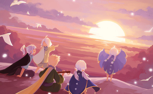 光遇壁纸:您串线完全串不回来是吗_腾讯新闻