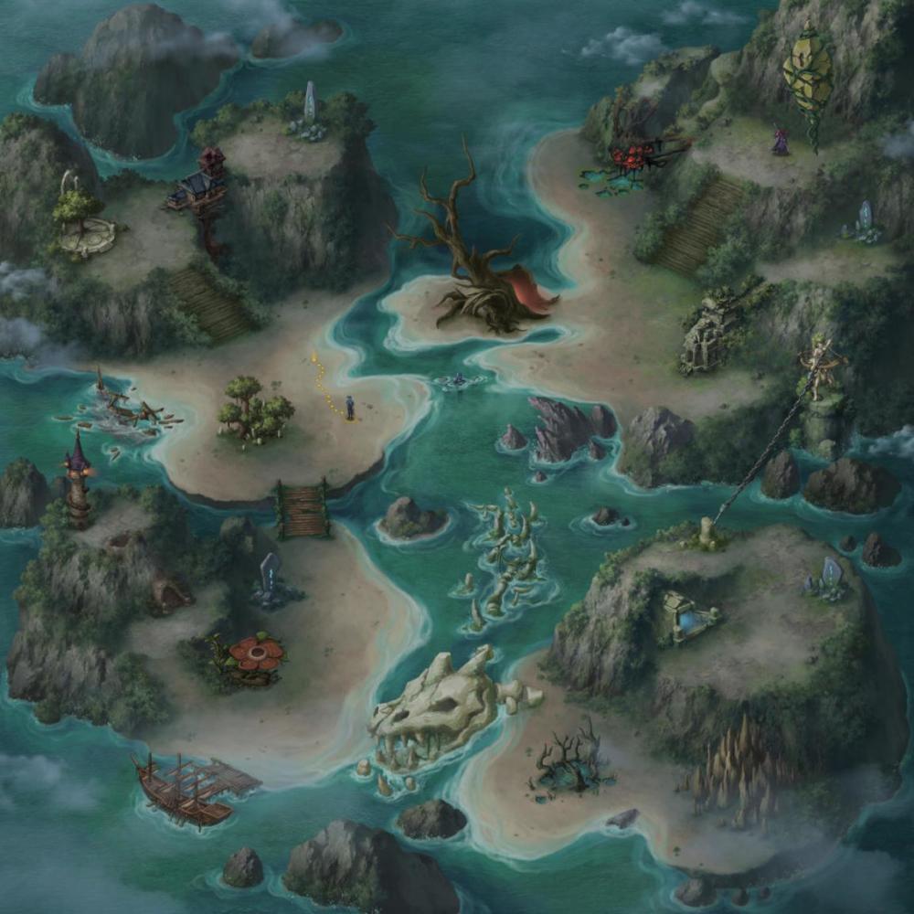 乘着北风号前进地下城堡3地理志初探