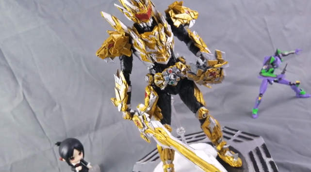 铠甲勇士:up主耗时3个月,自制折纸帝皇铠甲,成品质感直追官方