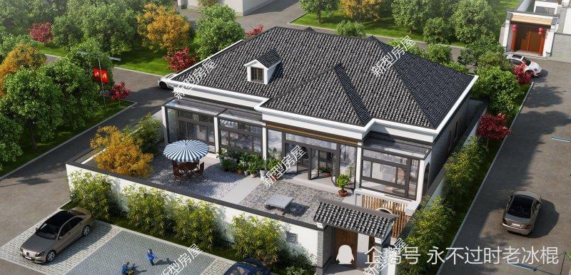 农村别墅不是越高越好,分享10套一层户型图纸,父母看了一定喜欢