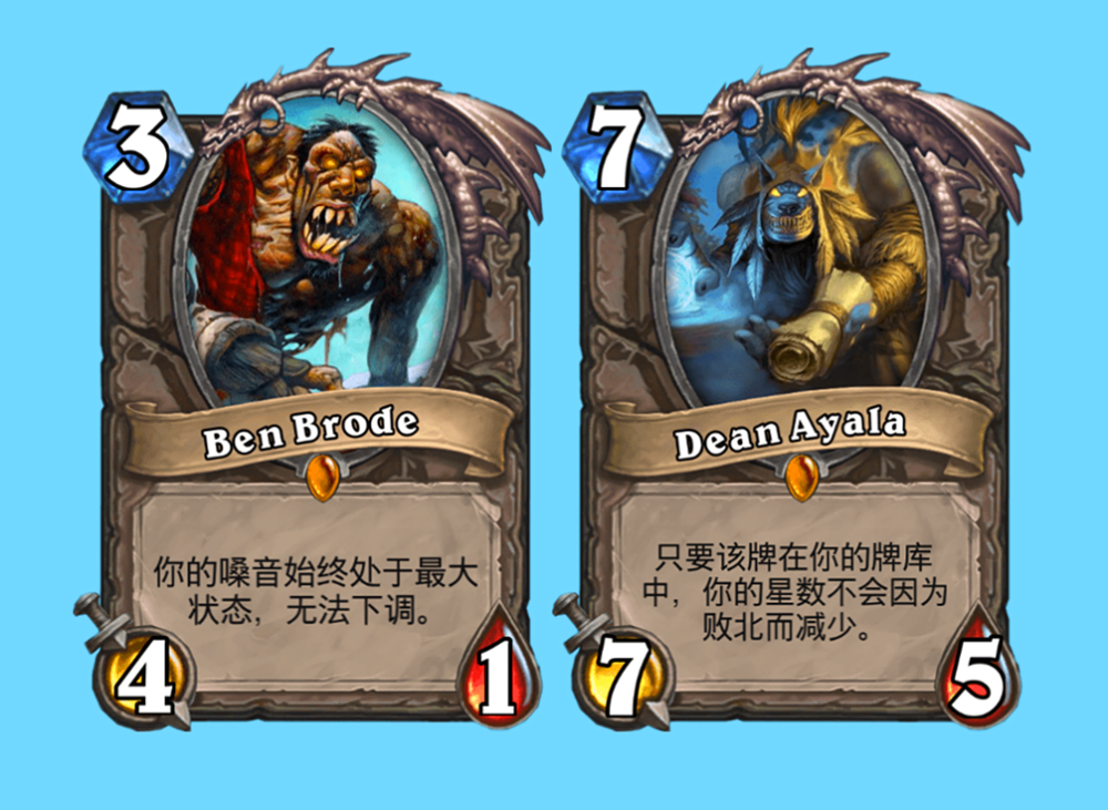 炉石传说:以设计师为原型的卡牌,平衡组互相背刺,活动组日常划水