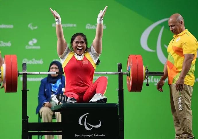 湘潭妹子谭玉娇征战东京残奥会!家乡人民为你加油
