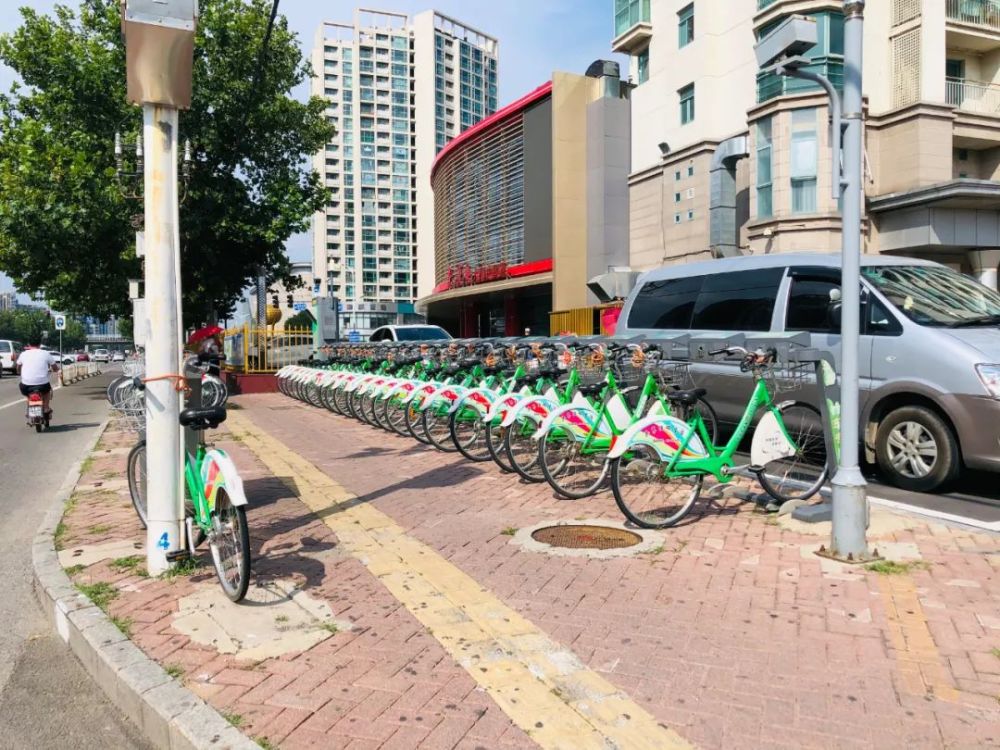 "小绿单车"停运告知市民朋友