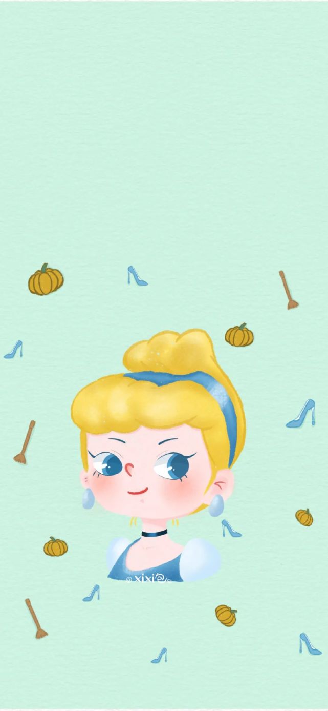 壁纸|迪士尼公主壁纸,太q萌了