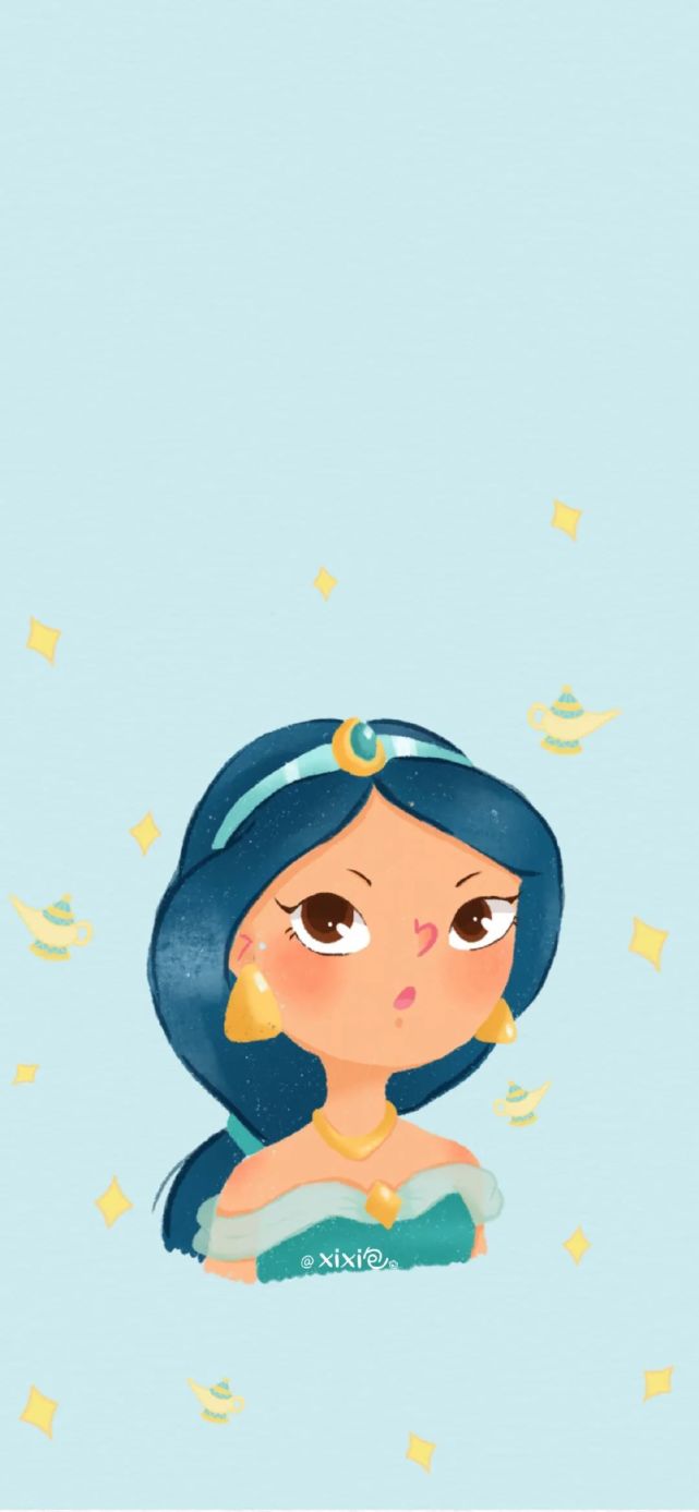 壁纸|迪士尼公主壁纸,太q萌了