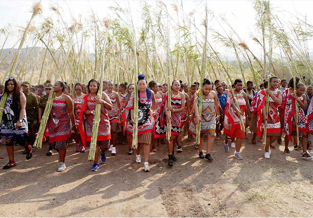 奇葩小国斯威士兰实行一夫多妻制度传统节日成选妃日