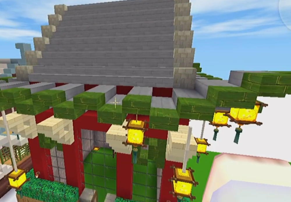 迷你世界 古风建筑比拼 各种风格古风建筑 打造一个古风村庄 腾讯新闻