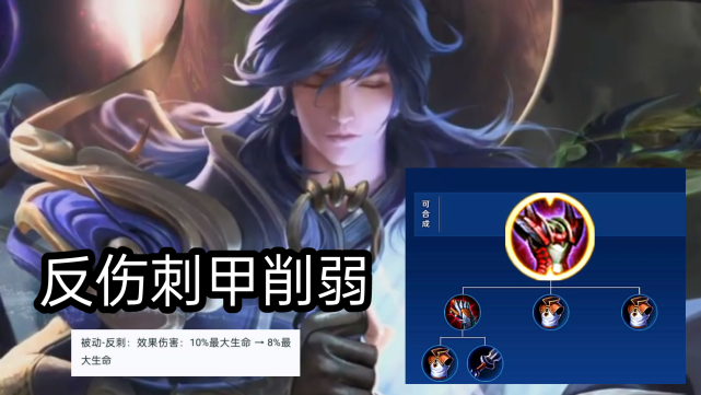 体验服野王镜澜传来噩耗云缨橘右京增强反伤刺甲削弱