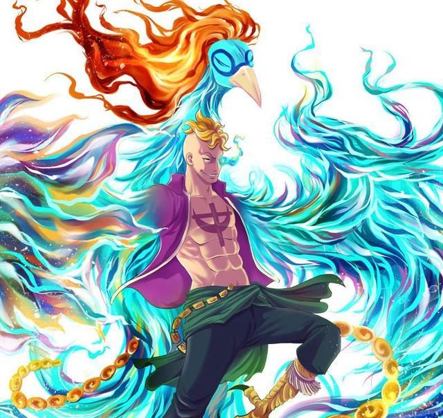 白胡子还是当打之年的时候,马尔科还是和红发香克斯一样,是白胡子海贼