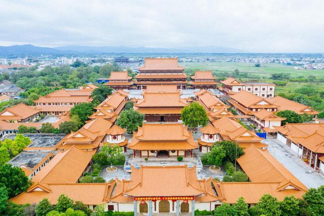 广东珠玑古巷高空看去宛若小故宫