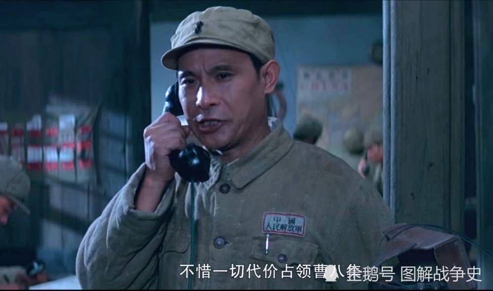 这是电影《大决战之淮海战役》的经典片段,这里描述的是围歼黄百韬