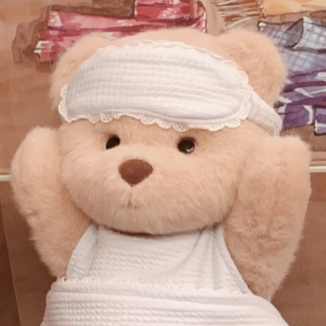 莉娜熊可爱头像表情包太太太可爱了