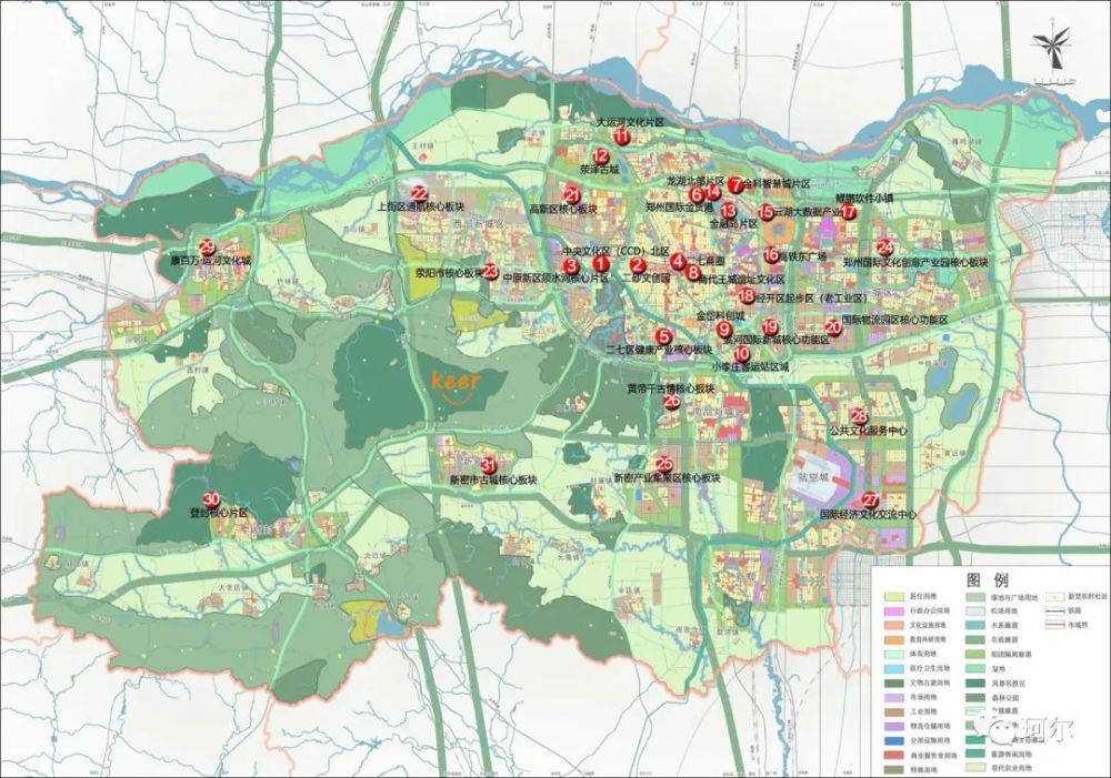 官宣,鄭州最新版圖來了,這裡發展最快!