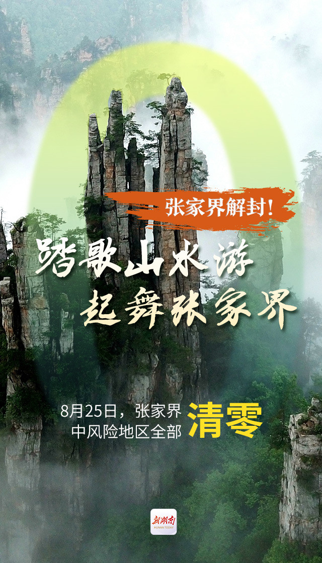 视频丨张家界解封湖南重回一片绿