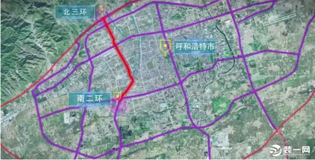 呼和浩特市新机场高速已确定于10月1日开工计