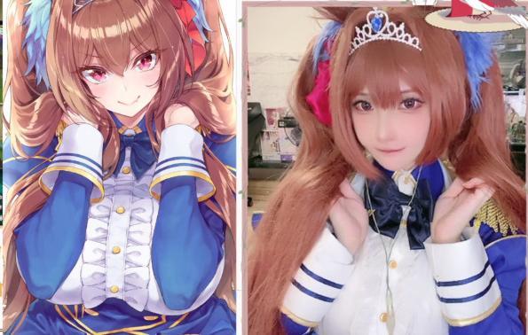 不愧是第一coser魔王神还原赛马娘主角细节几乎一模一样