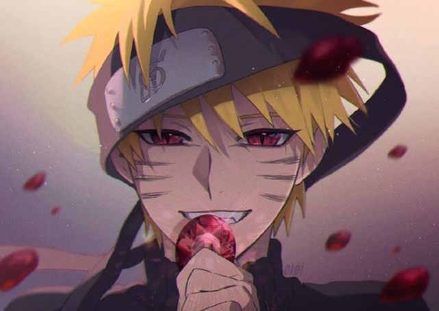 鸣人眼睛的颜色变化