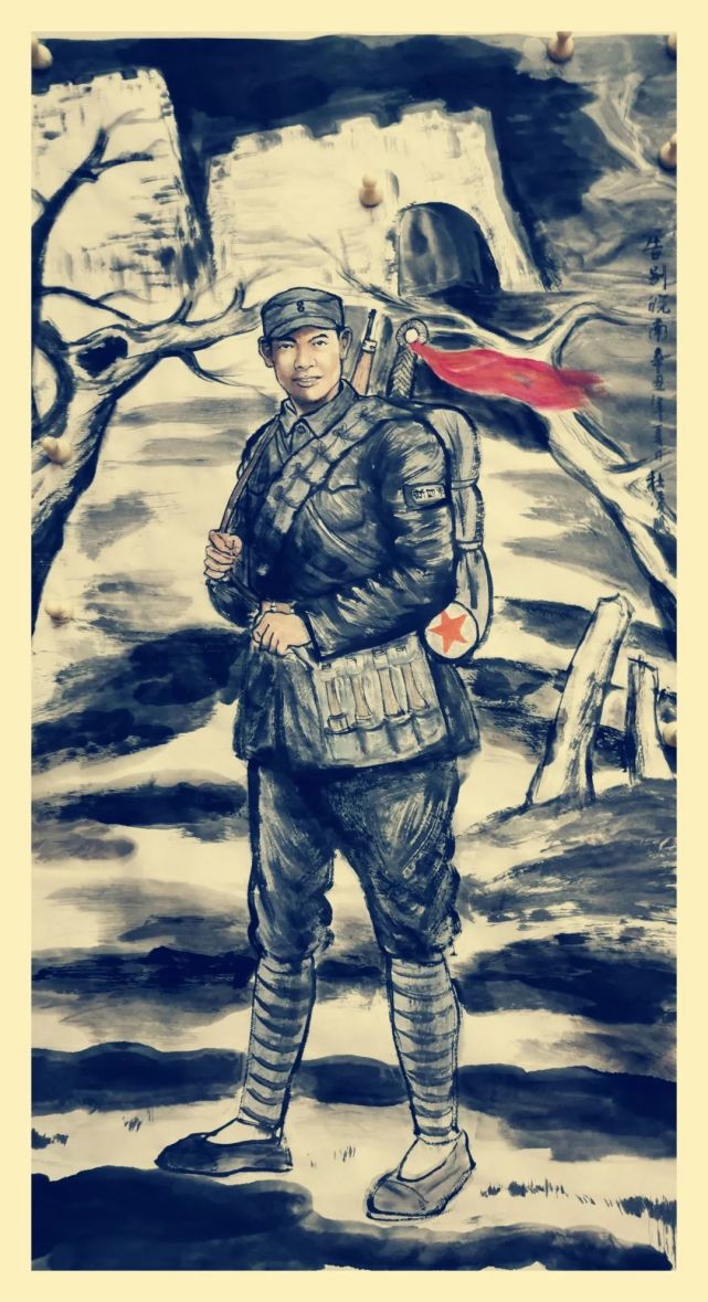 教育整顿进行时云展览之二绘画作品见证红色初心