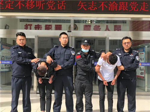 警车抓坏人图片流血图片