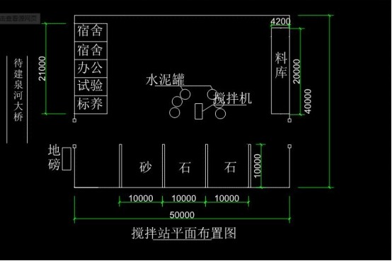 hzs120攪拌站圖紙