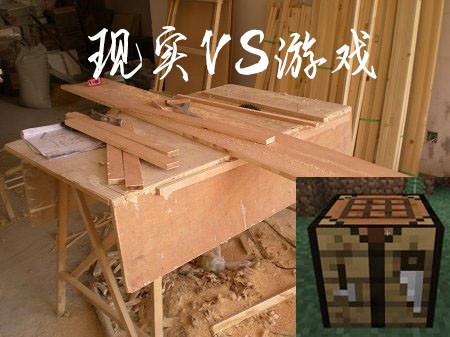 工作台今天小黑给大家挑选了在mc中极为经典的道具,来一次mc和现实