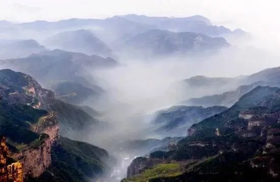 山西晉城陵川縣王莽嶺景區出現雲海景觀美不勝收啊