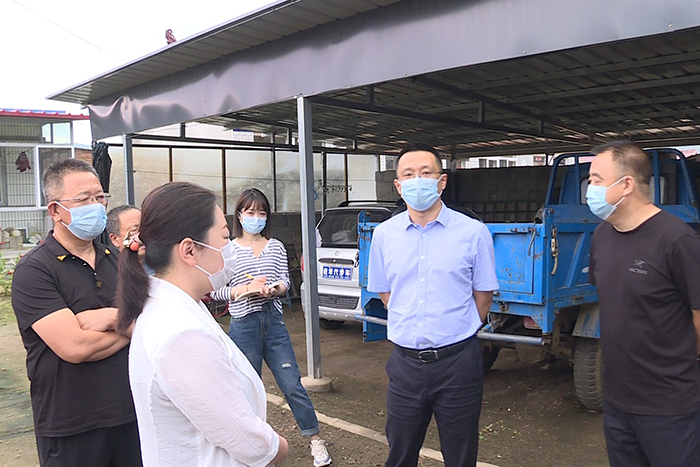 代县长王蕾到八会镇调研