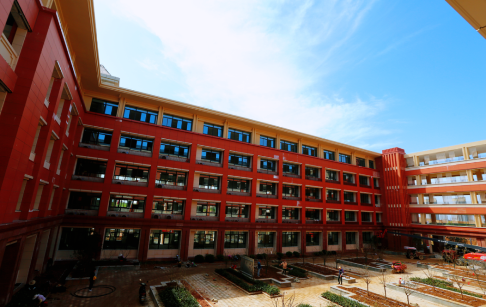 高清大图六安一中新校区建好啦