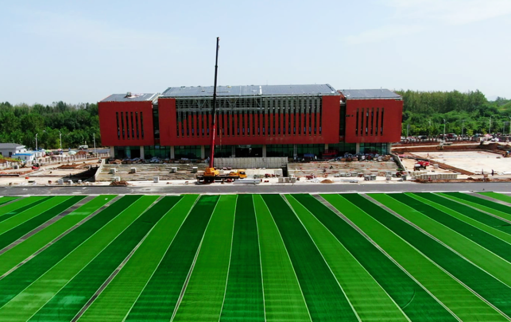 高清大图六安一中新校区建好啦