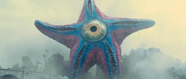 因此,巨大的海星被放了出来,它将自己身体内的"种子"散播出去,寄生在