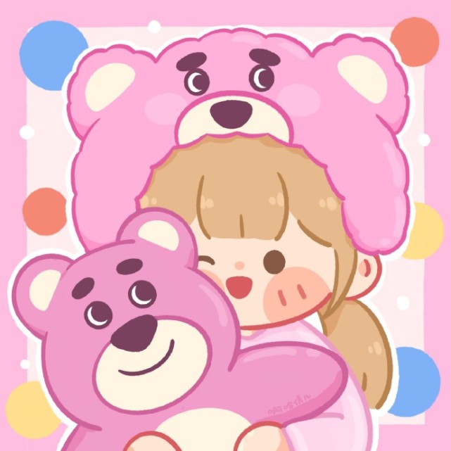 可爱的微信头像女生呆萌