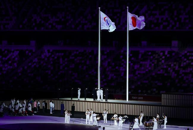 東京殘奧會開幕式意外一幕日本國旗居然升錯了