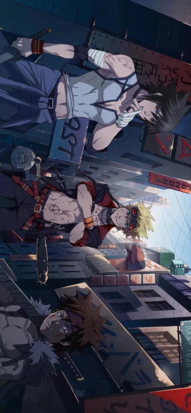 壁纸丨火影忍者潮流帅图