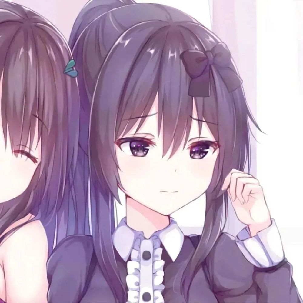 可爱闺蜜头像|致姐妹:我不在,你也要好好照顾自己