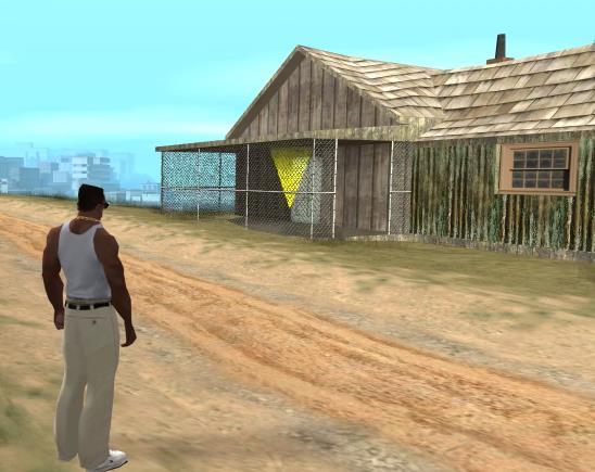 洛圣都的cj,当时家族在城市中是有房子的,就在葛洛夫街上,内部还挺大