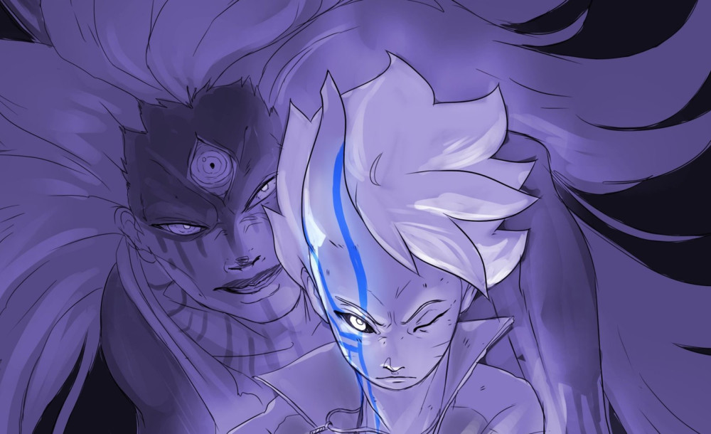 博人传:博人楔印状态二的实力不输大筒木辉夜,甚至能轻松打败辉夜_腾