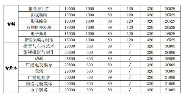 武漢傳媒學院2021級新生繳費標準和繳費方式