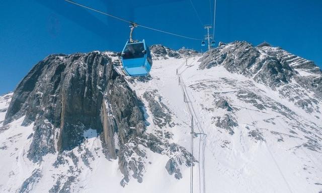 云南丽江旅游必去景点推荐—玉龙雪山索道#低音号语音导游