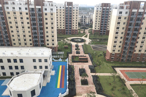 工程节点安徽省六安市凤凰苑小区二期住宅产业化工程竣工验收完成