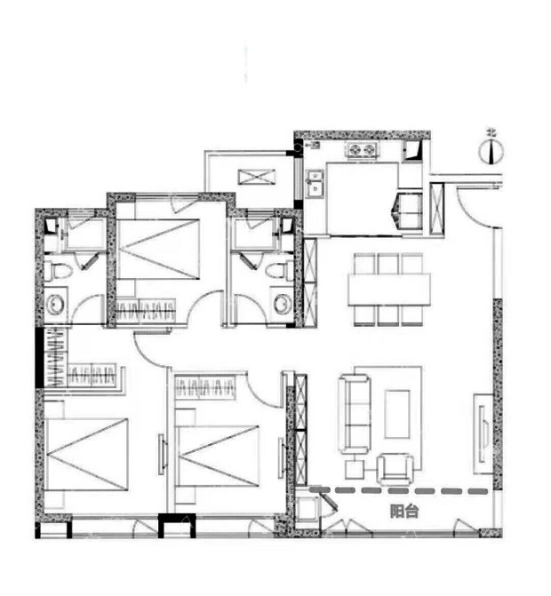 15179元/㎡戶型面積:129㎡三室兩廳兩衛樓盤地址:港豐路與新築路交匯